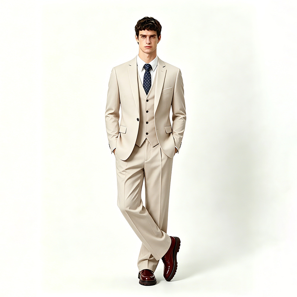 Custom-Made Business Formal Three-Piece Suit