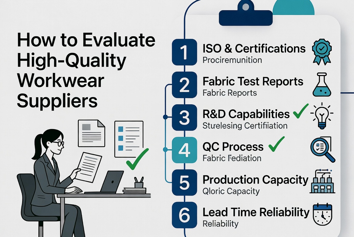Workwear Supplier Evaluation Criteria