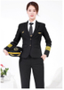 Womens Pilot Style Aviation Uniform Blazer