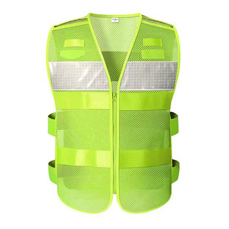 High Vis Breathable Reflective Safety Vest (1)