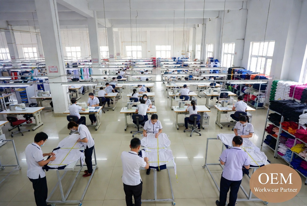 China OEM Workwear Factory Overview China OEM Workwear Factory Overview