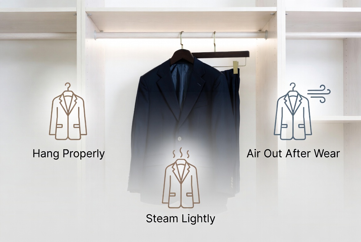 Wrinkle Free Suit Care Checklist Wrinkle Free Suit Care Checklist