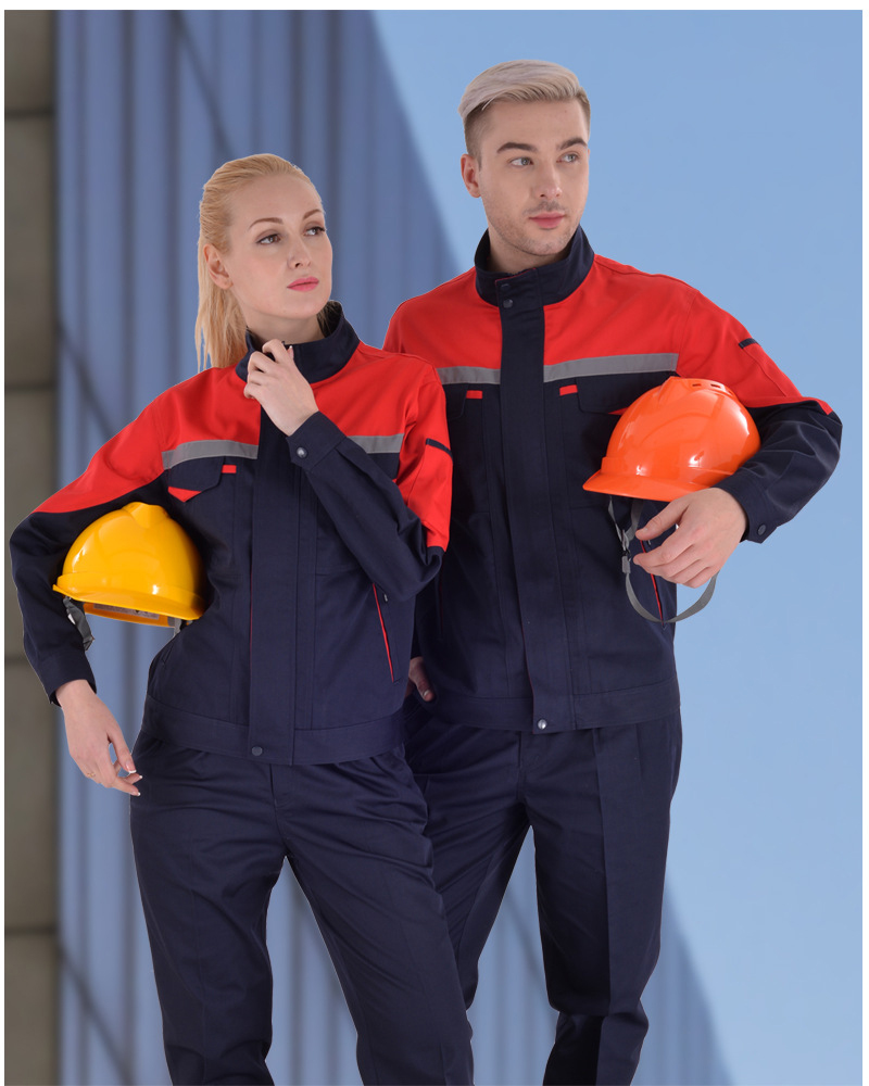 Mens High Vis Winter Workwear Uniform Set (6)