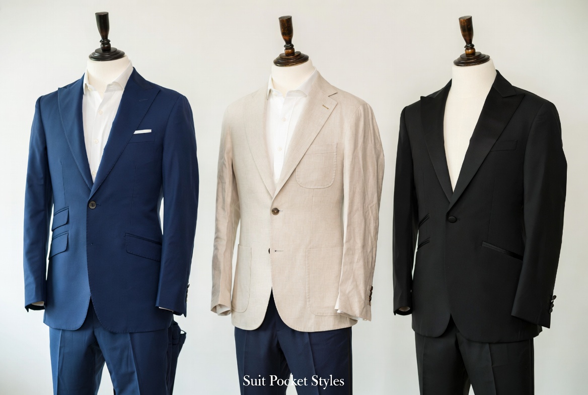 Discovering Suit Pocket Styles: An Expert Guide for Modern Menswear Brands
