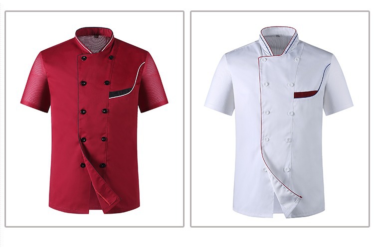 Summer Hotel Staff Chef Coat Wholesale (1)